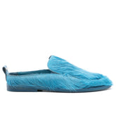 Cavallino hair flat mules